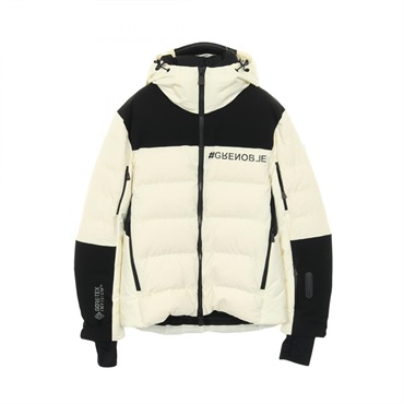MONCLER GRENOBLE MONTMIRAL Down jacket Nylon White Black #1 Used mens