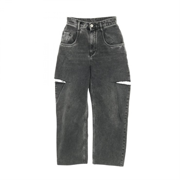 Maison Margiela 1 Denim slash detail distressed finish jeans pants #36 cotton