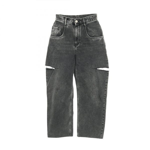 Maison Margiela 1 Denim slash detail distressed finish jeans pants #36 cotton