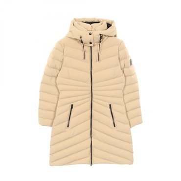 Mackage CAMEA-STR Down jacket Coat Nylon Beige Used Women size M