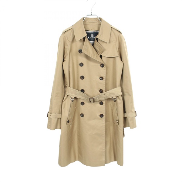 Aquascutum Trench coat 5005450001-83 cotton Beige #6 Used Women
