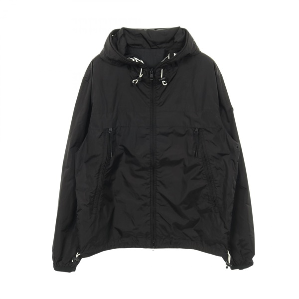 MONCLER MASSEREAU Nylon jacket Nylon Black Used mens size 4