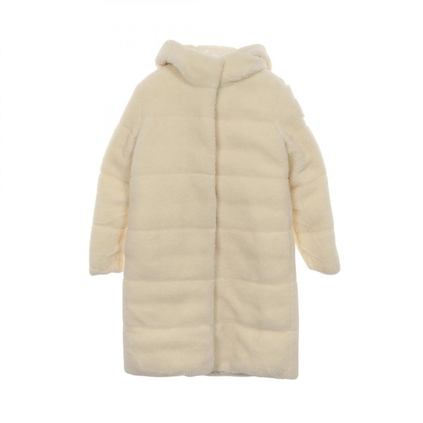 MONCLER BAGAUD Kids' Reversible Boa Down jacket Nylon poly White #12anni 152cm
