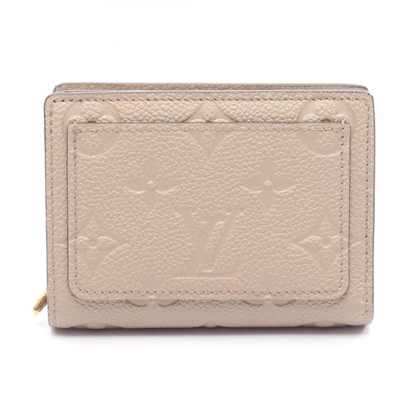 LOUIS VUITTON Portefeuille Claire Bi-fold wallet purse M80152 Monogram empreinte