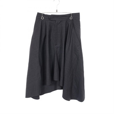 ISABEL MARANT skirt jupe #36 78-05-75-05001 wool Gray Used Women