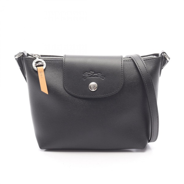 Longchamp Le Pliage City S Shoulder crossbody Bag 10164HYQ001 canvas leather BK