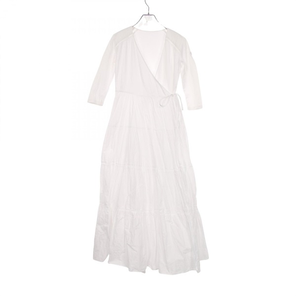 BORDERS at BALCONY BALLERINA MAXI DRESS #36 BD1911-3E-26 cotton White Used Women