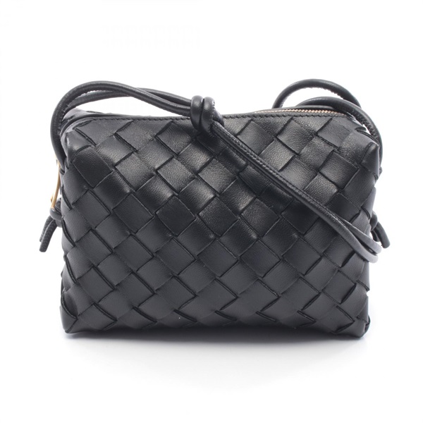 BOTTEGA VENETA Intrecciato Mini Loop Camera Shoulder Crossbody Bag 680254 Used