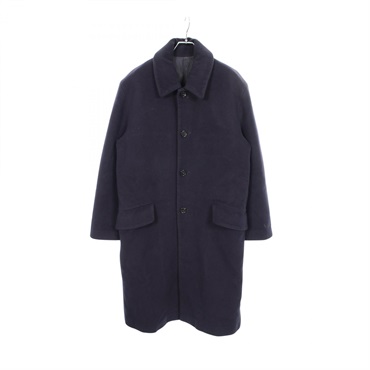 ACNE STUDIOS MAGMA PAW17 Balmacaan Coat Jacket wool Navy Used mens #48