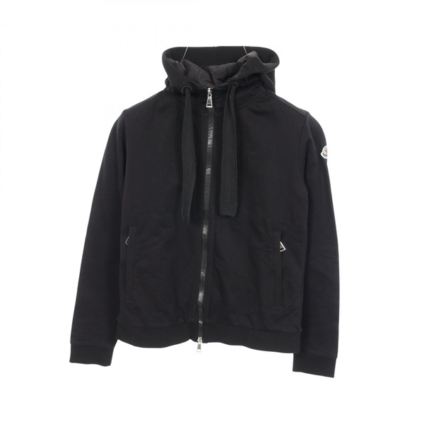 MONCLER Hoodie Zippy jacket cotton Black Used Women size XS