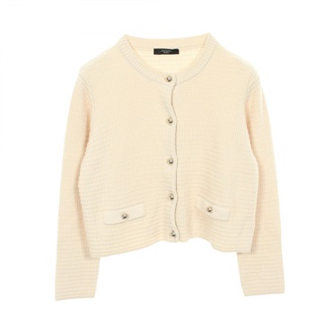 WEEK END Max Mara Cardigan Top cotton Beige Used Women size L