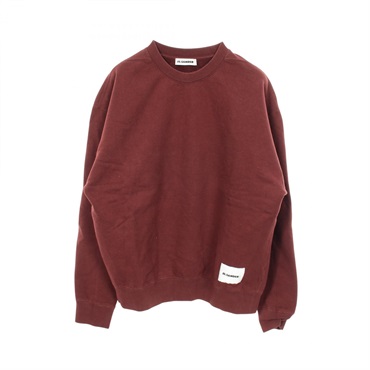 JIL SANDER＋ Crew neck Sweatshirts Tops cotton Brown Used mens size M