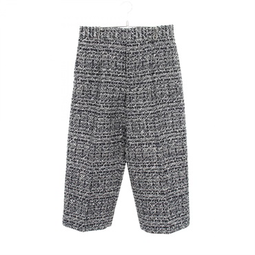 Christian Dior Cannage Tweed Pants #46 Nylon Navy Used mens