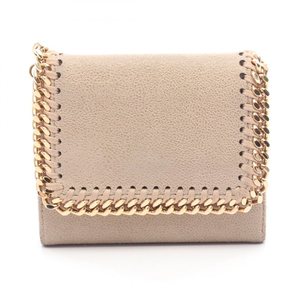 Stella McCartney Falabella Small Tri-fold Wallet 431000 Synthetic leather Used