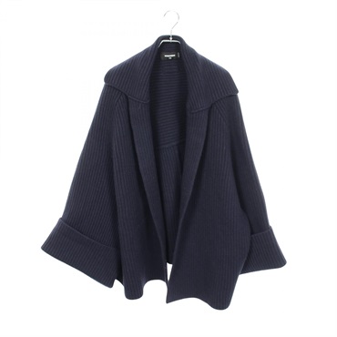 DSQUARED2 Cape cardigan knitwear #XXS wool Navy Used Women