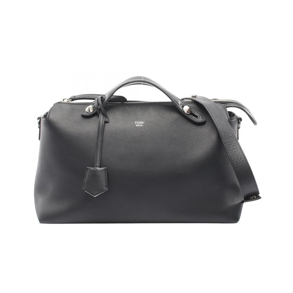 FENDI By The Way Shoulder Crossbody Handbag 8BL124 leather Black Used Women