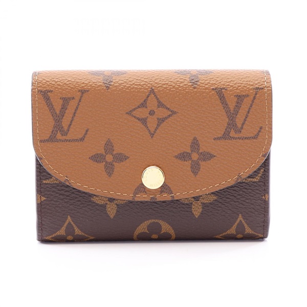 LOUIS VUITTON Porte-monnaie Rosalie coin purse wallet M82333 Monogram Reverse LV