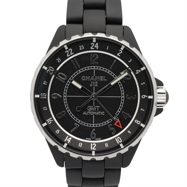 CHANEL J12 GMT 41MM Wrist Watch H3101 Automatic Ceramic M.Z.G.30086 Used mens CC