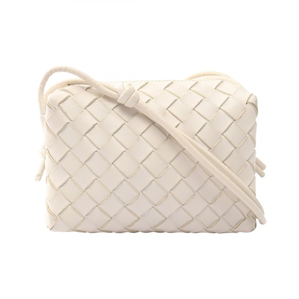 BOTTEGA VENETA Loop Intrecciato Crossbody Shoulder Bag 680254V1G118425 leather