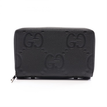 GUCCI Jumbo GG Travel Document Case Around long wallet purse 751760 leather used