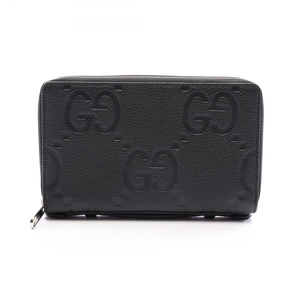 GUCCI Jumbo GG Travel Document Case Around long wallet purse 751760 leather used