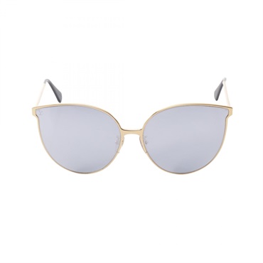 LOUIS VUITTON Teardrop Sunglasses Eyewear Gold Plated Gold Used Women LV