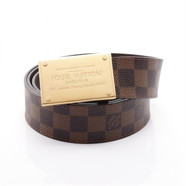 LOUIS VUITTON Ceinture Neo Inventour belt M9235 Damier canvas Ebene Used mens LV