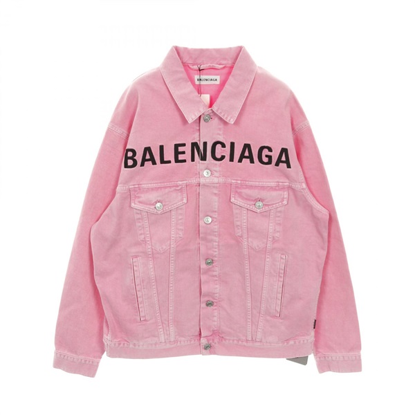 BALENCIAGA Denim Jacket #36 cotton Pink Used mens