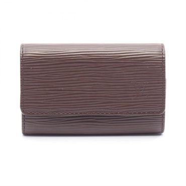 LOUIS VUITTON Multicles 6 key case holder M6381D Epi Moka leather Brown Used