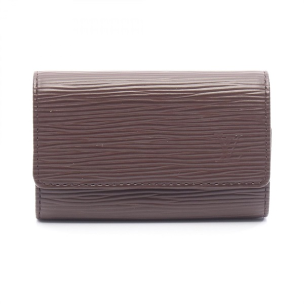 LOUIS VUITTON Multicles 6 key case holder M6381D Epi Moka leather Brown Used