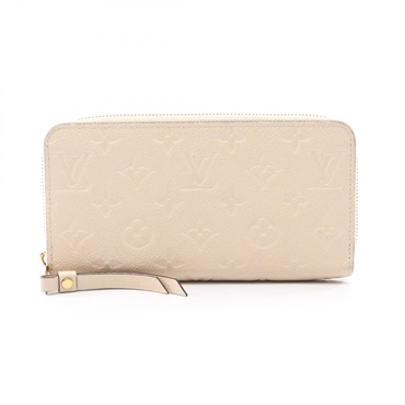 LOUIS VUITTON Zippy Around Long Wallet M82212 Monogram empreinte leather Used LV