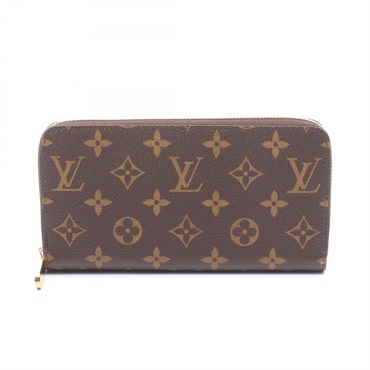 LOUIS VUITTON Zippy Around long Wallet Purse M42616 Monogram canvas brown LV
