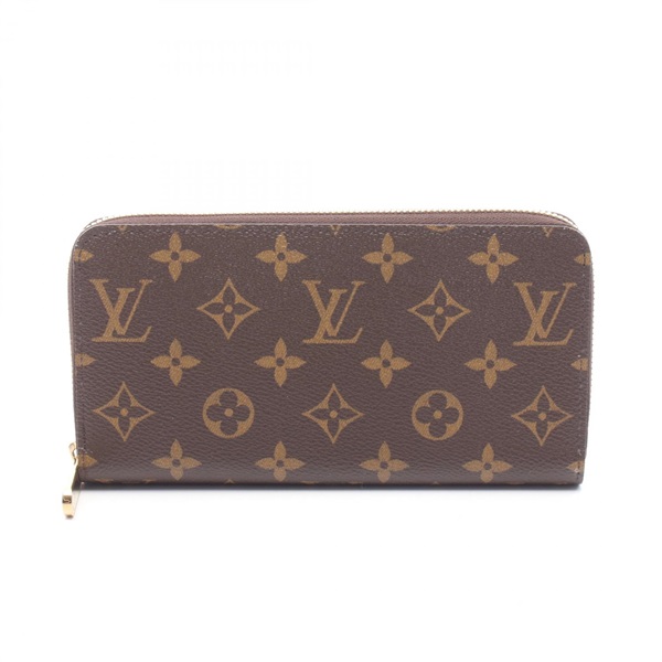 LOUIS VUITTON Zippy Around long Wallet Purse M42616 Monogram canvas brown LV