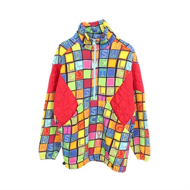 GUCCI Cube Bunny Print Half-Zip Jacket Sweatshirt cotton Nylon Used size XXS