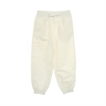 FENDI Zucca Truck Pants Trousers FAB228-AERV polyester White Used Women size S