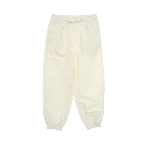 FENDI Zucca Truck Pants Trousers FAB228-AERV polyester White Used Women size S