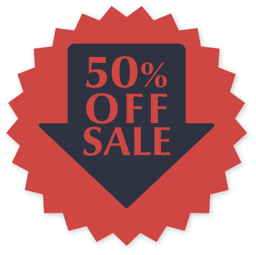 50%OFF