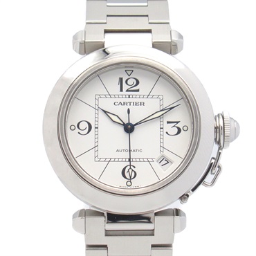 CARTIER Pasha C Wrist Watch W31074M7 Automatic Stainless Steel Used unisex