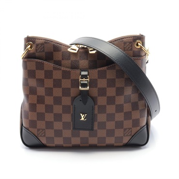 LOUIS VUITTON Odeon NM PM Shoulder crossbody Bag M45353 Monogram Noir leather