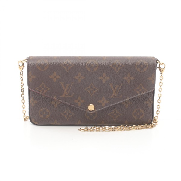 LOUIS VUITTON Pochette Felice chain Shoulder crossbody Bag M61276 Monogram LV