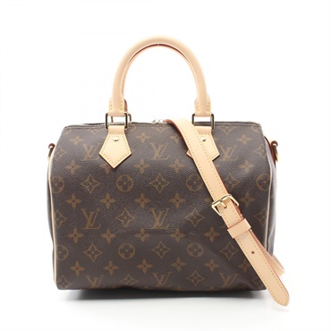 LOUIS VUITTON Speedy Bandouliere 25 Monogram Hand bag M46977 canvas leather LV