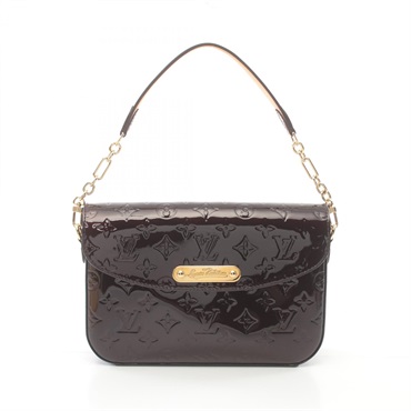 LOUIS VUITTON Rodeo Drive Shoulder Bag 2WAY M93598 Vernis leather amarante Used