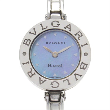 BVLGARI B-zero1 Wrist Watch BZ22S Quartz Stainless Steel Used Women