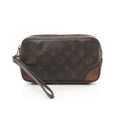 LOUIS VUITTON Marly Dragonne PM business clutch bag M51827 Monogram canvas Used