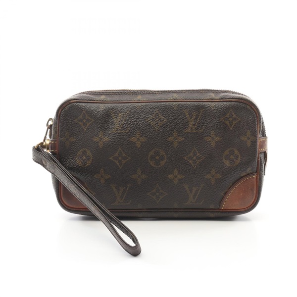 LOUIS VUITTON Marly Dragonne PM business clutch bag M51827 Monogram canvas Used