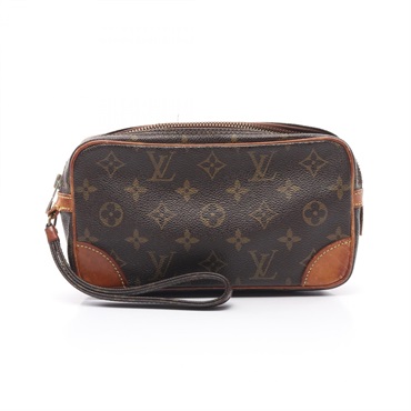LOUIS VUITTON Marly Dragonne PM Wristlet Clutch bag M51827 Monogram Used Unisex
