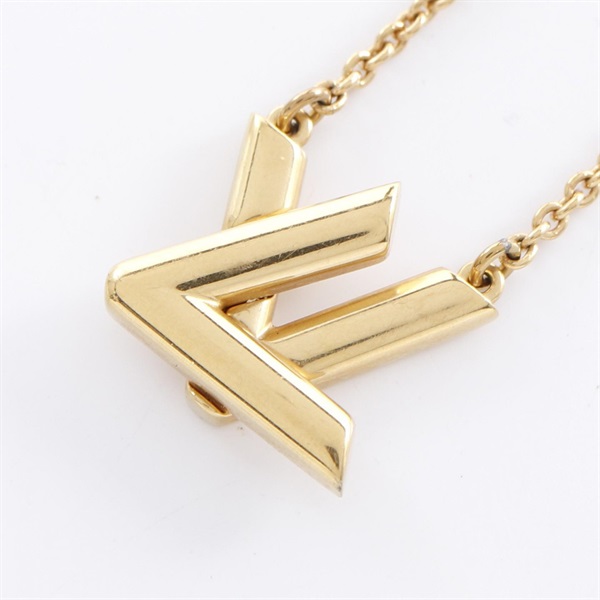 LOUIS VUITTON GO-14 LV Twist M01729 Necklace Gold Plated Used pendant women