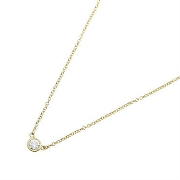 TIFFANY＆CO By the Yard Diamond Necklace 18KYG Yellow Gold Used women