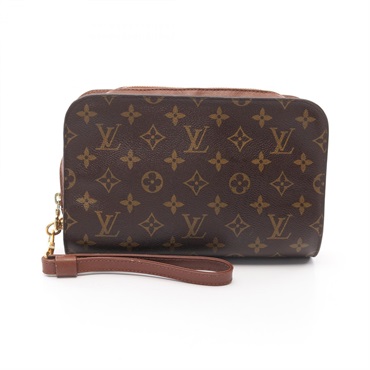 LOUIS VUITTON Orsay business clutch second bag pouch M51790 Monogram leather