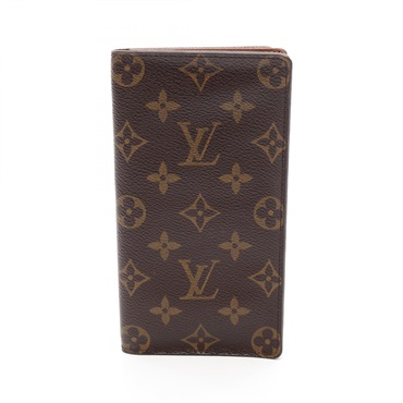 LOUIS VUITTON Porto Cartes Crdit Bifold purse M60825 Monogram canvas Used unisex